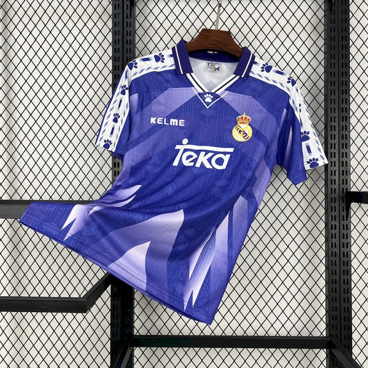 1996/1997 Retro Real Madrid Away Soccer Football Shirt