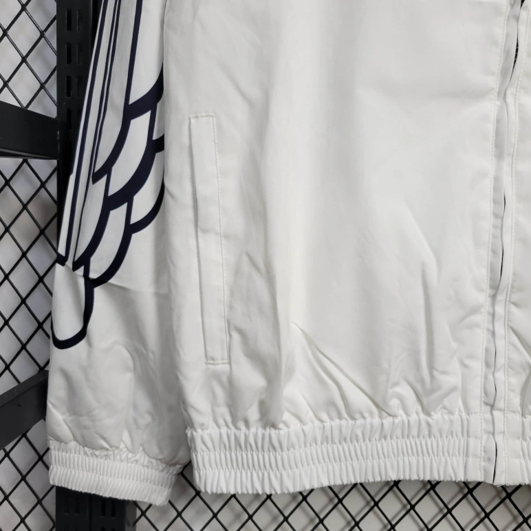 2025/2026 PSG Air Jordan Jacket White Windbreaker