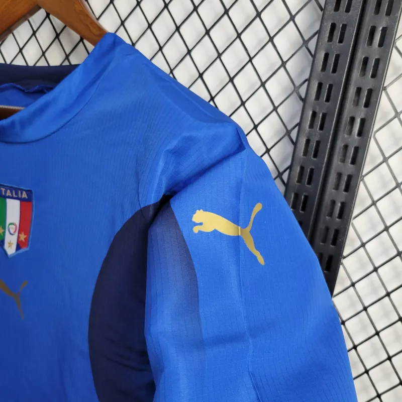 2006 Retro Italy Home Football Shirt