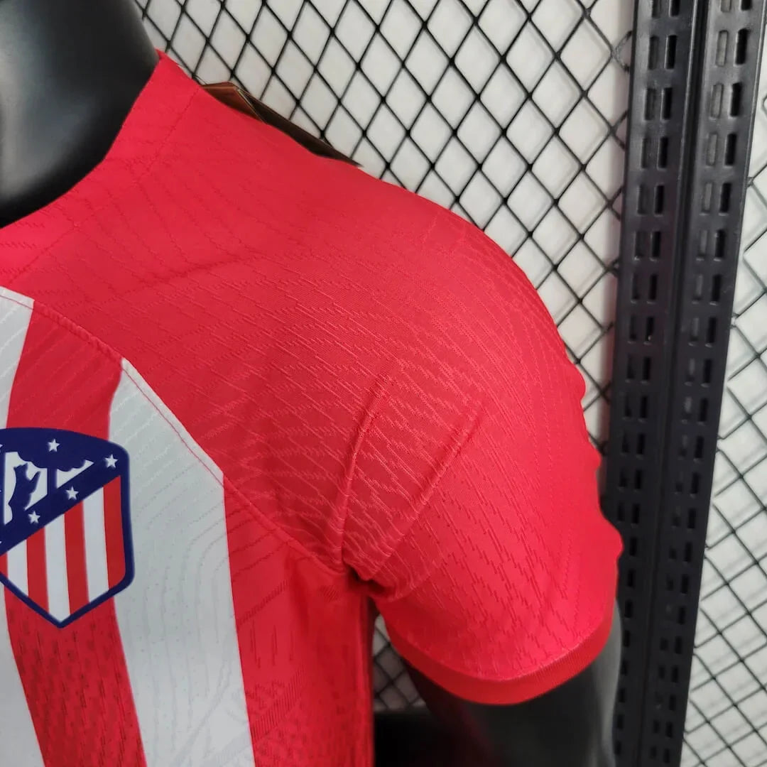 2023/2024 Atletico Madrid Home Football Shirt - Player Version