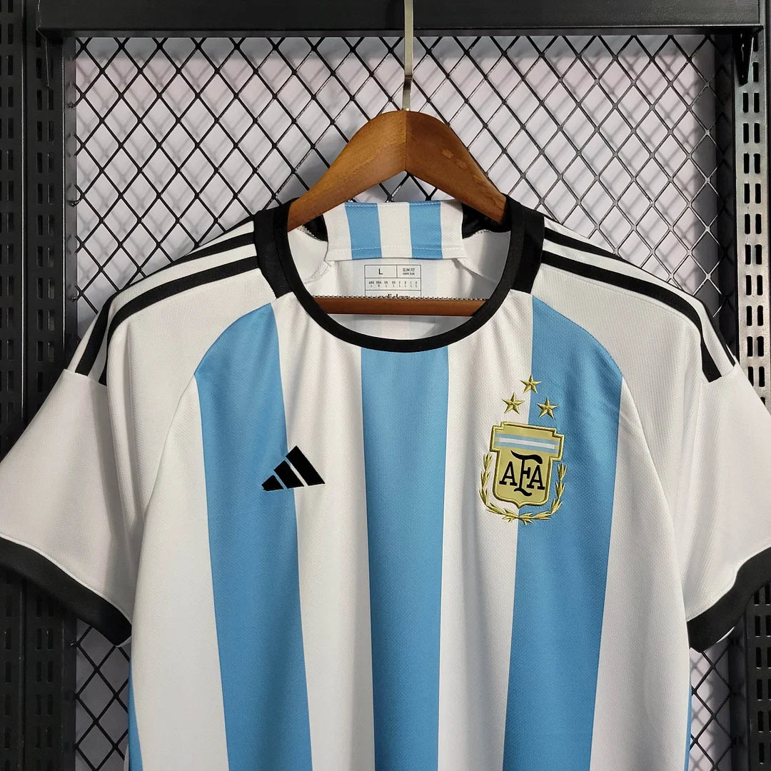 2022 FIFA World Cup Argentina National Team Home Football Shirt