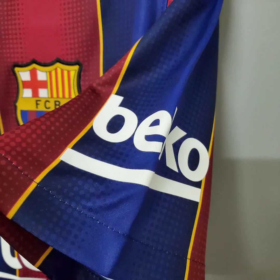 2020/2021 Retro Barcelona Home Football Shirt