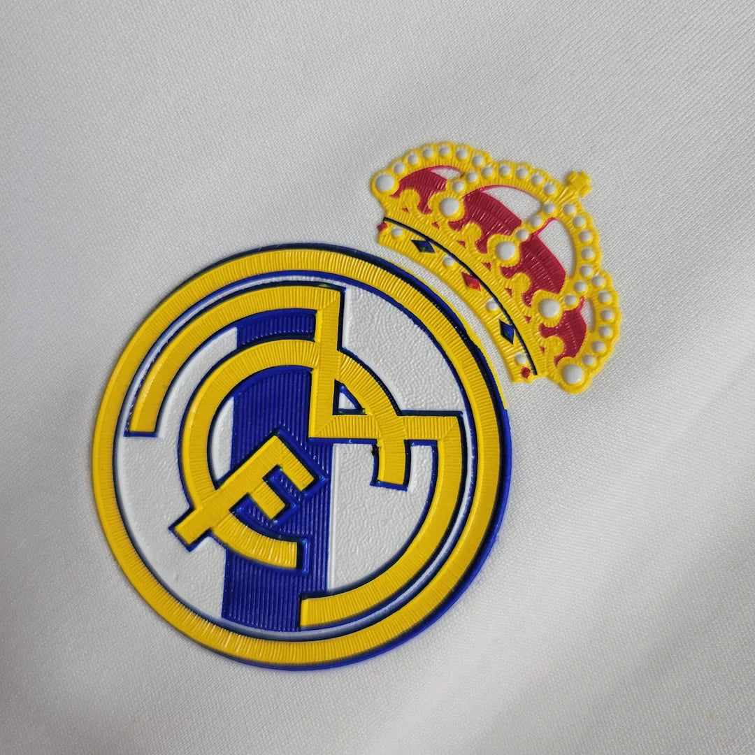 2011/2012 Retro Long Sleeve Real Madrid Home Football Shirt