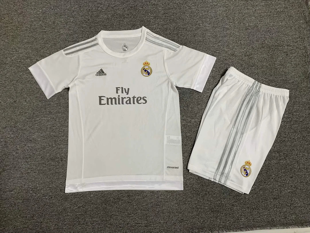 2015/2016 Real Madrid Home Football Shirt Kids Size