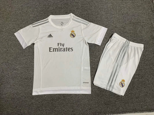 2015/2016 Real Madrid Home Football Shirt Kids Size