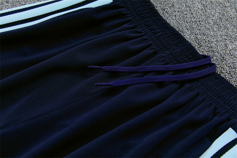 2026/2027 Argentina Half-Pull Light Blue Tracksuit