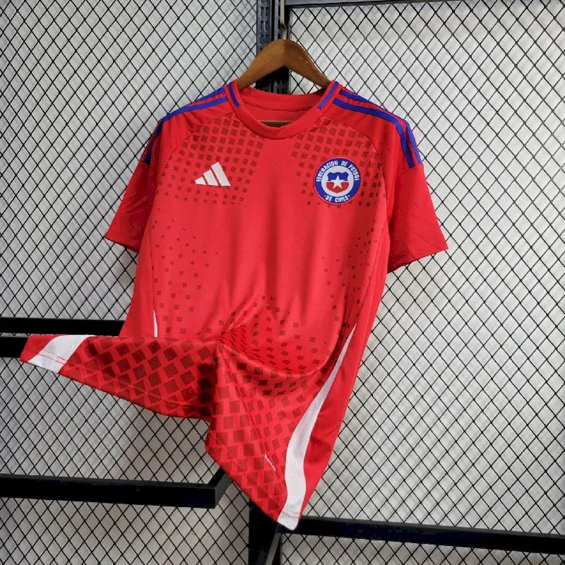 2024 Chile National Team Home Football Shirt