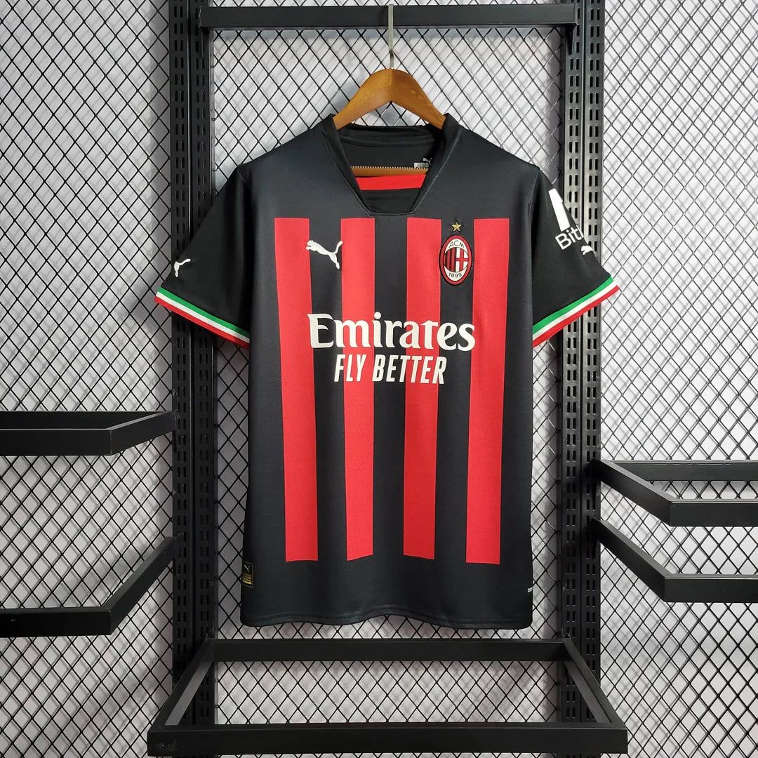 2022/2023 AC Milan Home Football Shirt