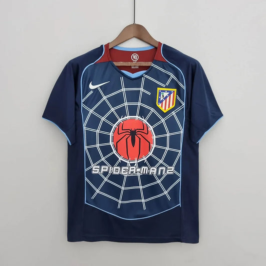 2004/2005 Retro Atletico Madrid Away Football Shirt