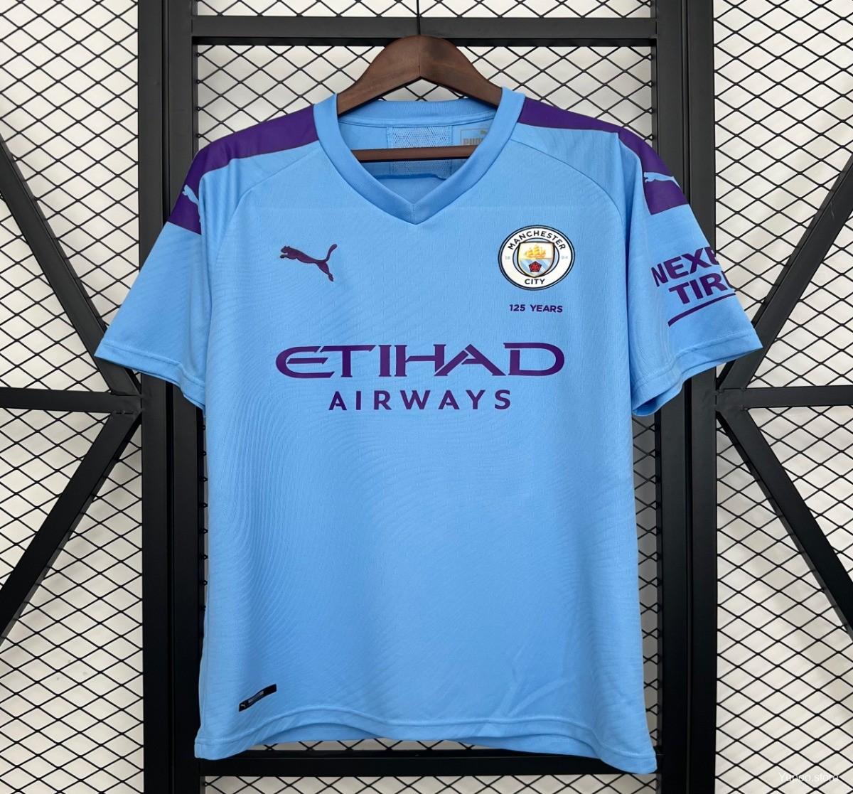 2019/2020 Retro Manchester City Football Shirt