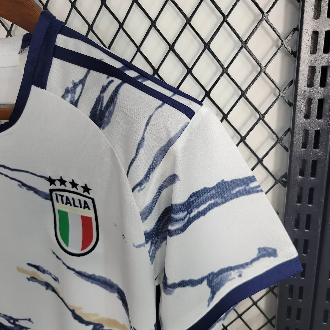 2023 Italy Away Football Shirt Kids Size
