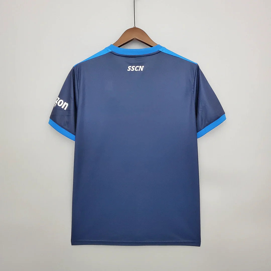 2021/2022 Retro Napoli Commemorative Edition Blue Football Shirt