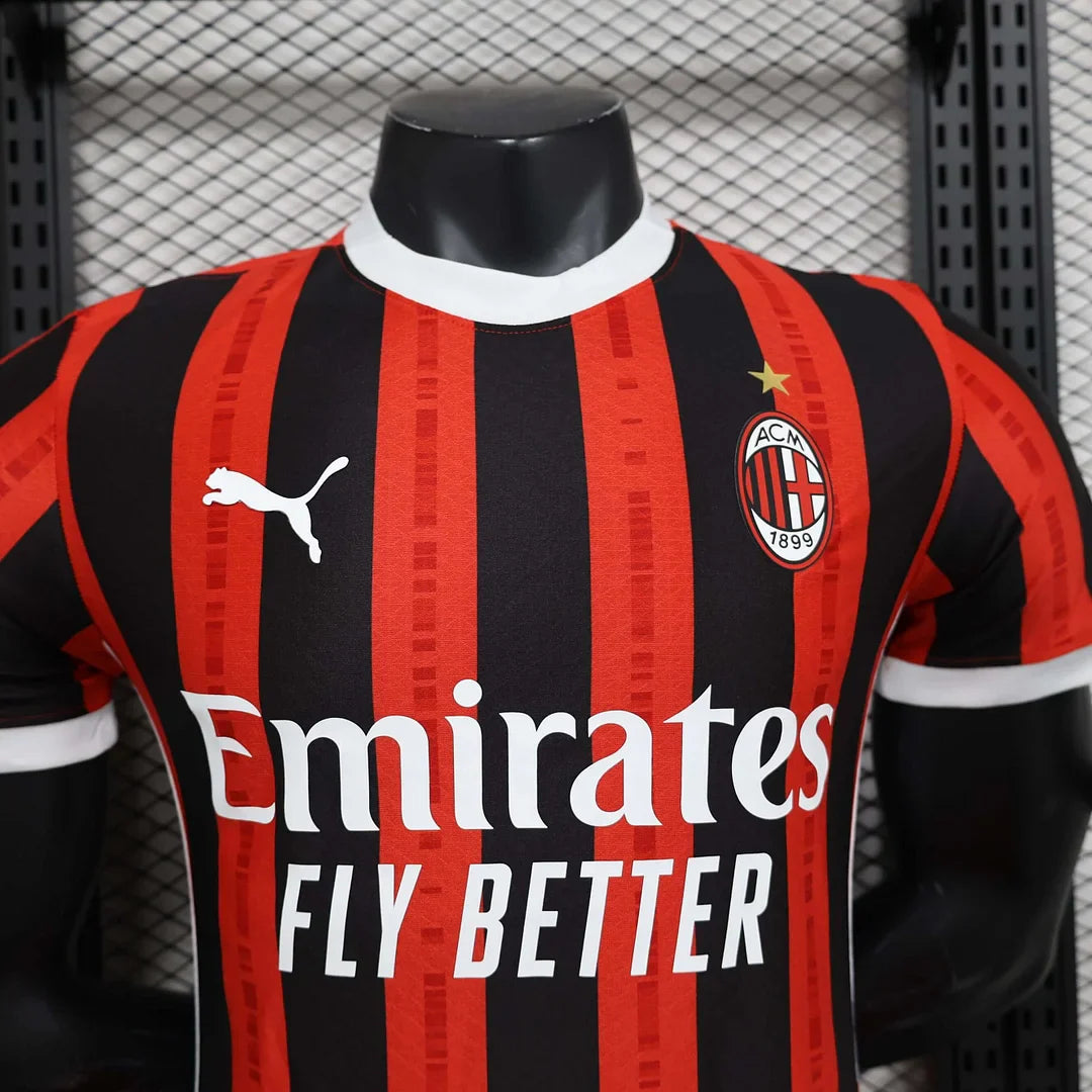 2024/2025 AC Milan Home Football Shirt - Player Version