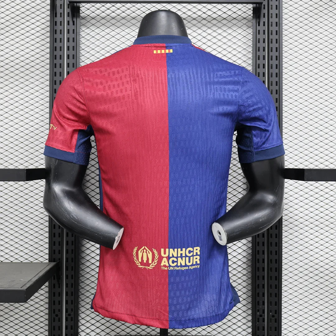 2024/2025 Barcelona Home Football Shirt - Player Version