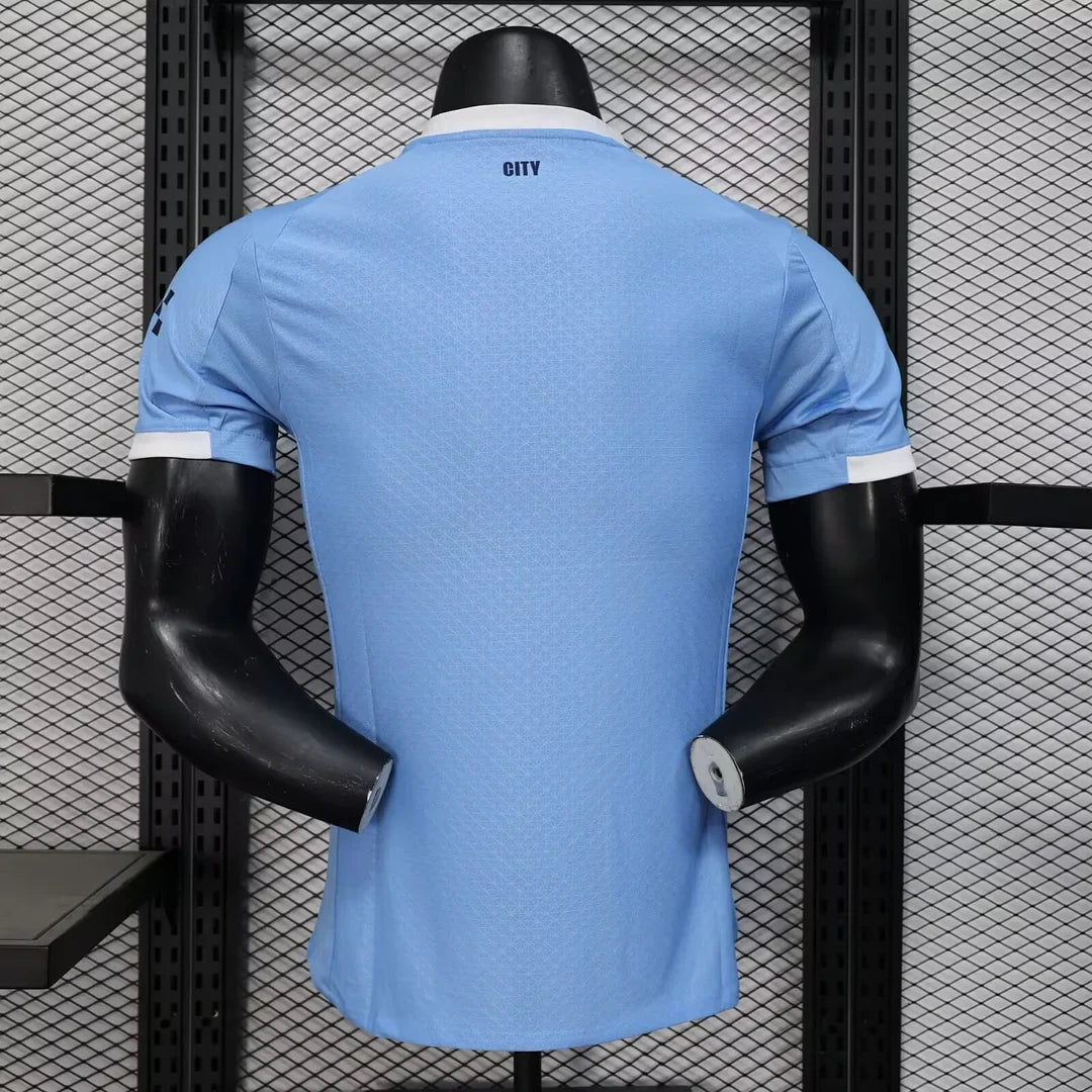 2025/2026 Manchester City Home Football Shirt - Player Version