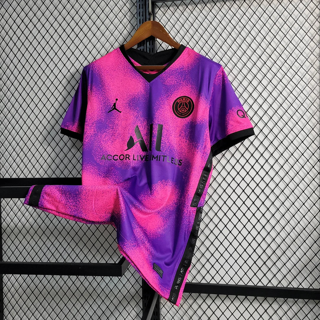 2020/2021 Retro Psg Paris Saint-Germain Fourth Away Football Shirt