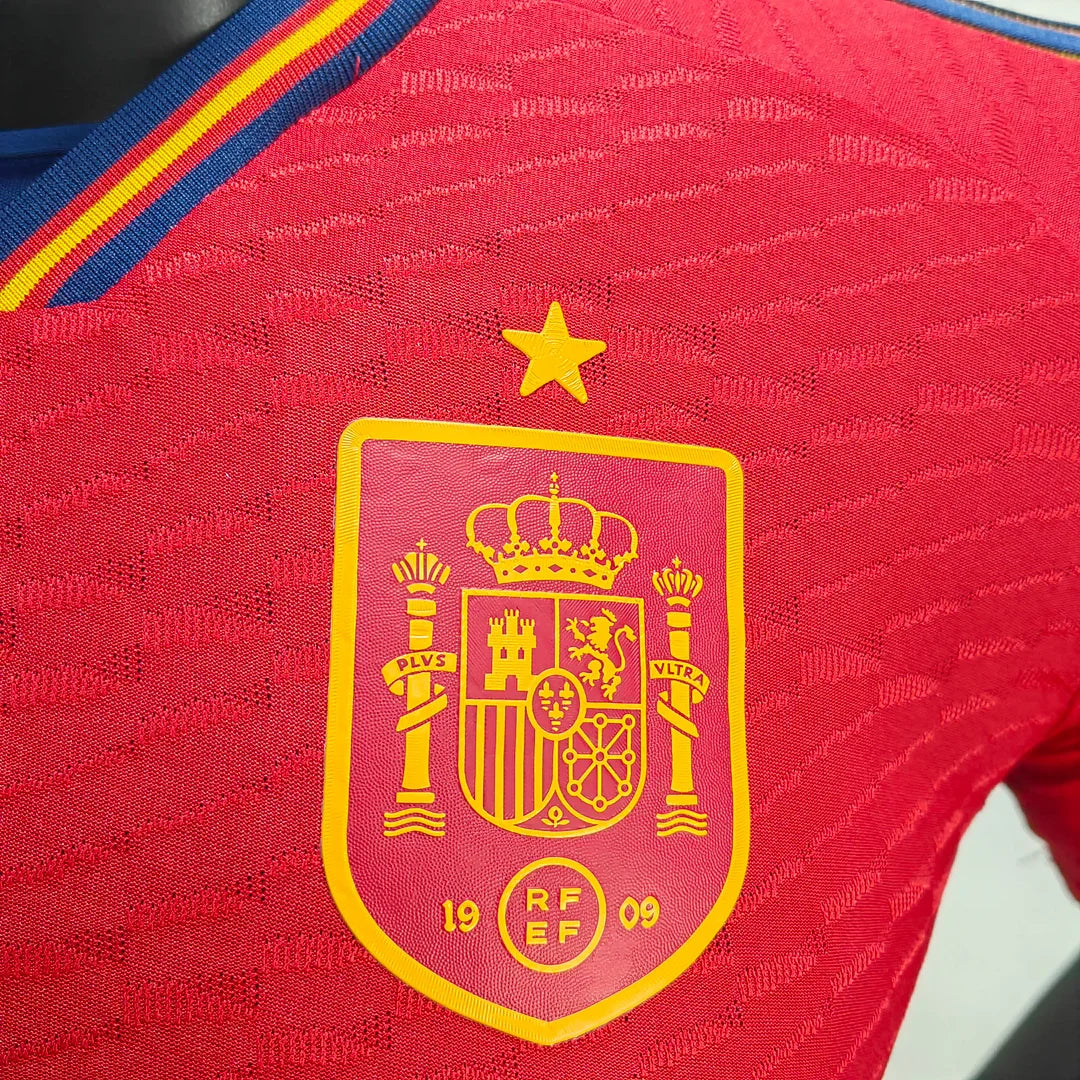 2022 FIFA World Cup Spain Home Football Shirt - Player Version