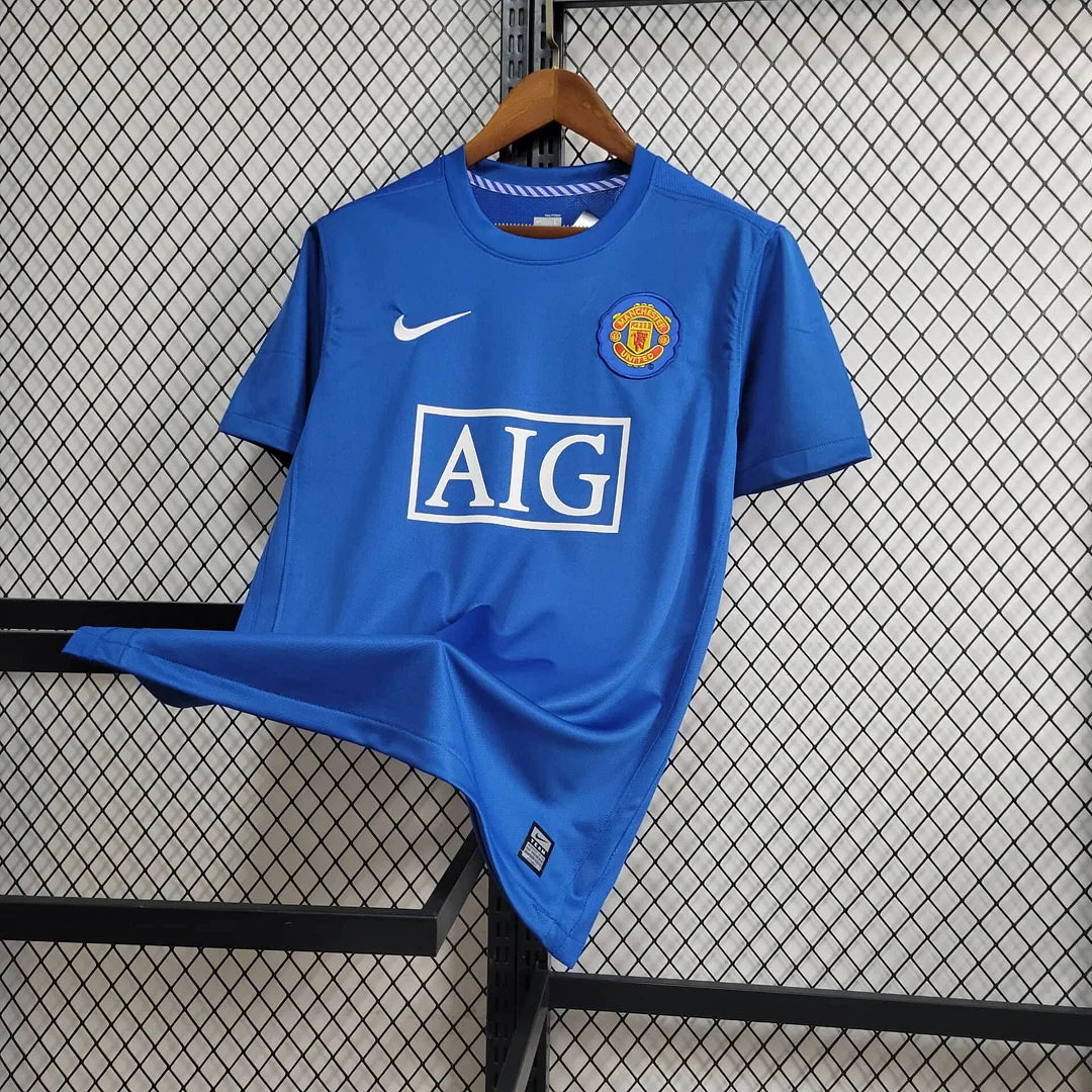 2007/2008 Retro Manchester United Away Football Shirt