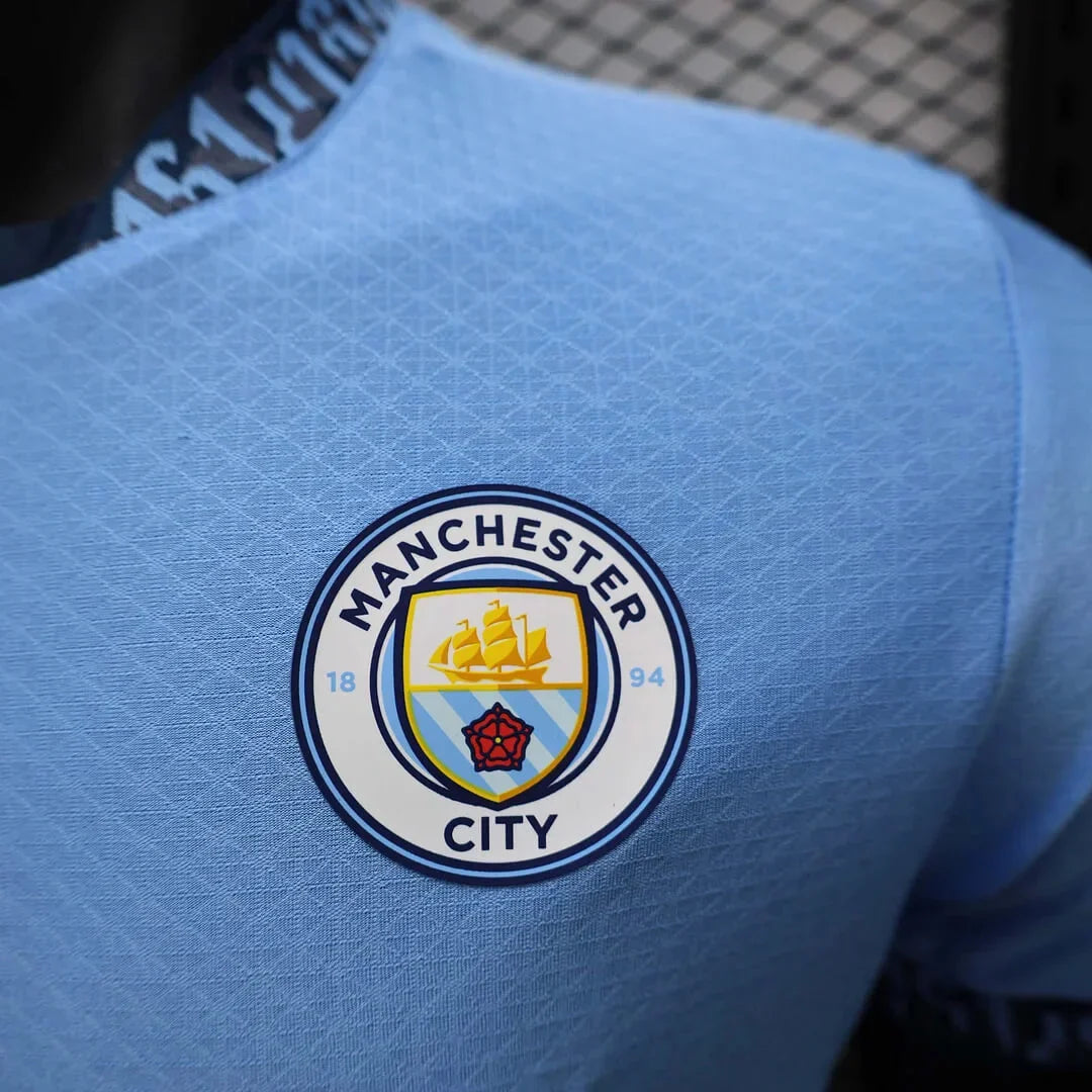 2024/2025 Manchester City Home Football Shirt - Player Version