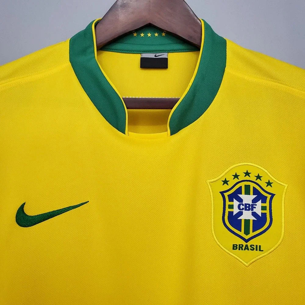 2006 Retro Brazil Home Football Shirt