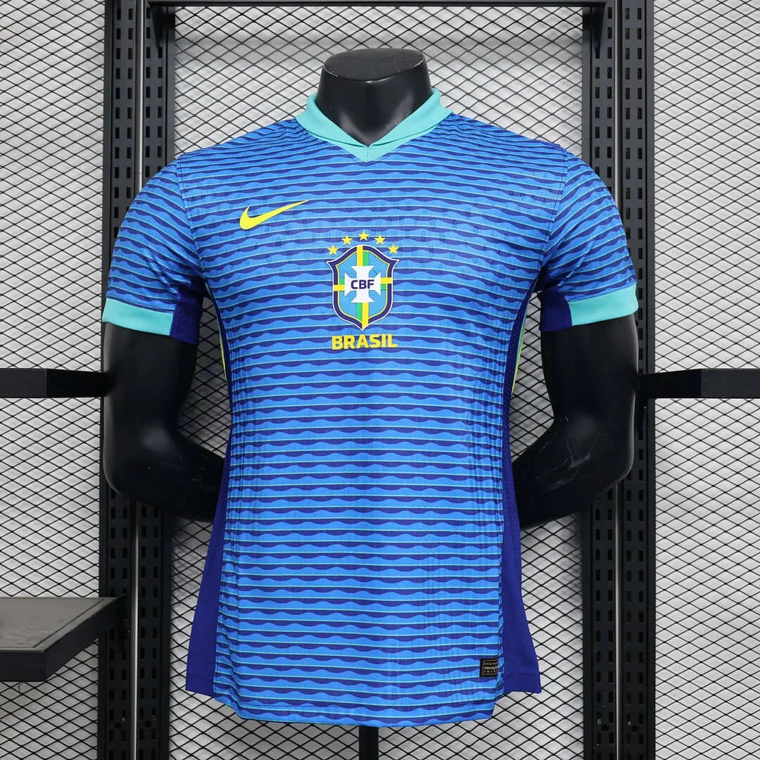 2024 Brazil Away Football Shirt - Player Version
