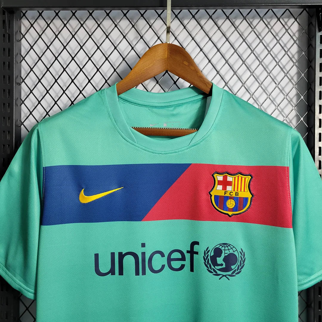 2010/2011 Retro Barcelona Away Football Shirt