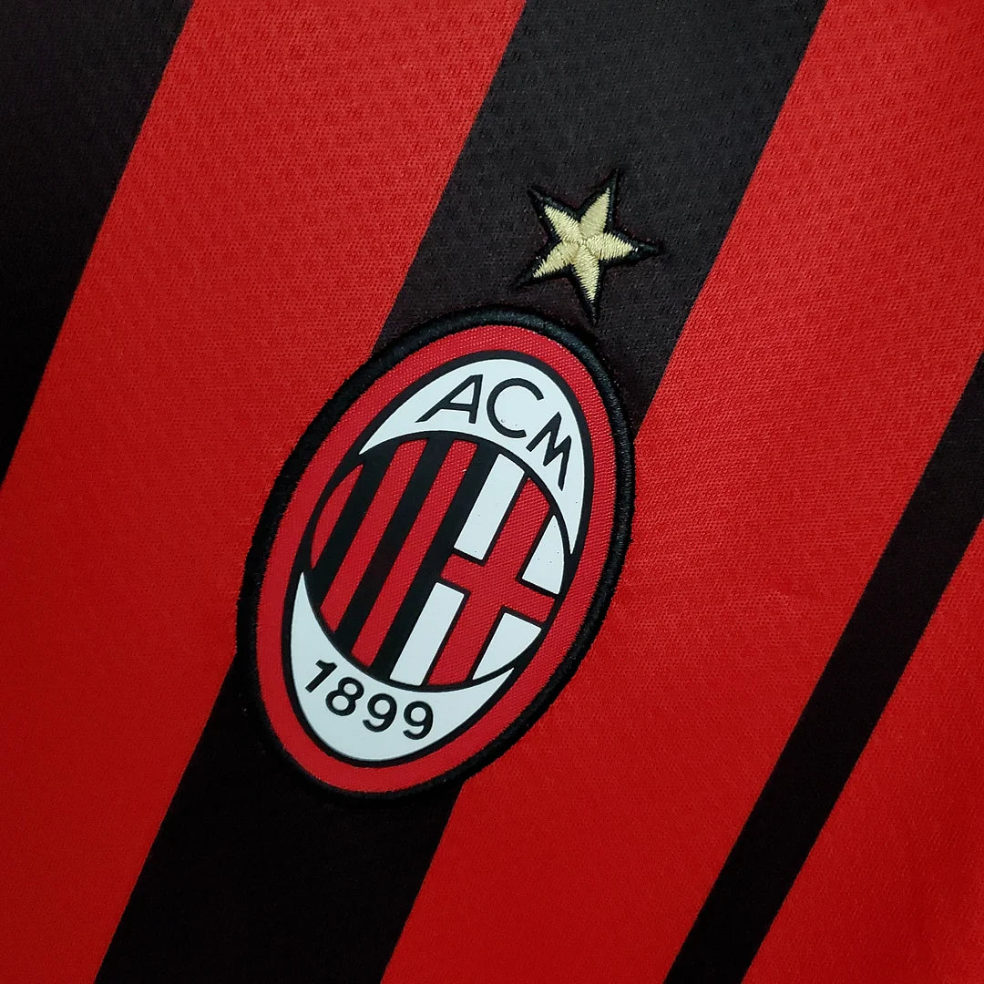 2021/2022 Retro AC Milan Home Football Shirt