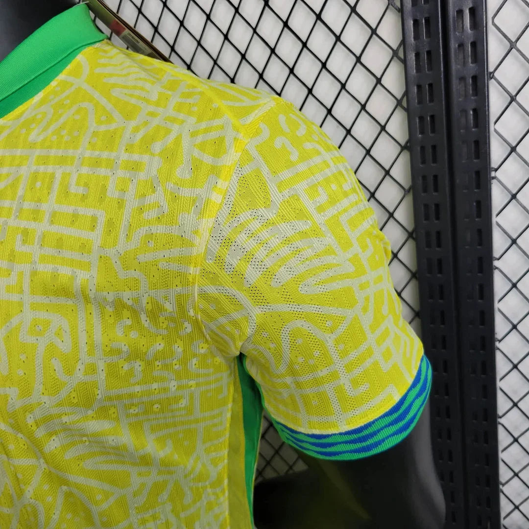 2024 Brazil Home Football Shirt - Player Version
