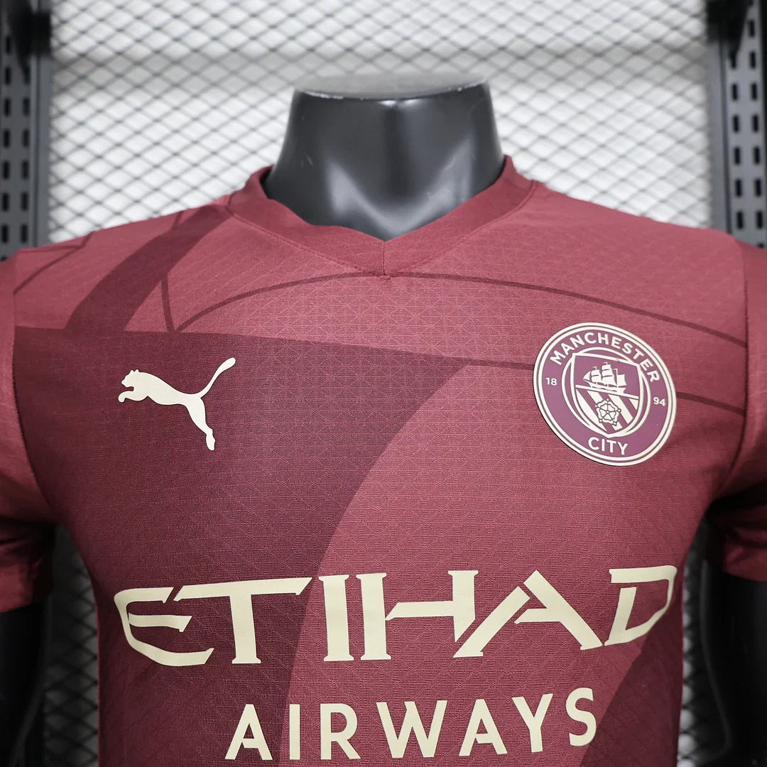 2024/2025 Manchester City Third Away Football Shirt - Player Version