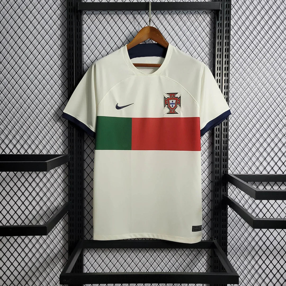 2022 FIFA World Cup Portugal Away Football Shirt