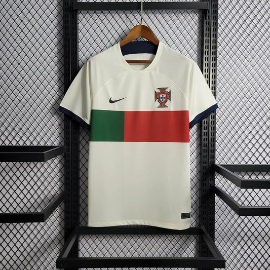 2022 FIFA World Cup Portugal Away Football Shirt