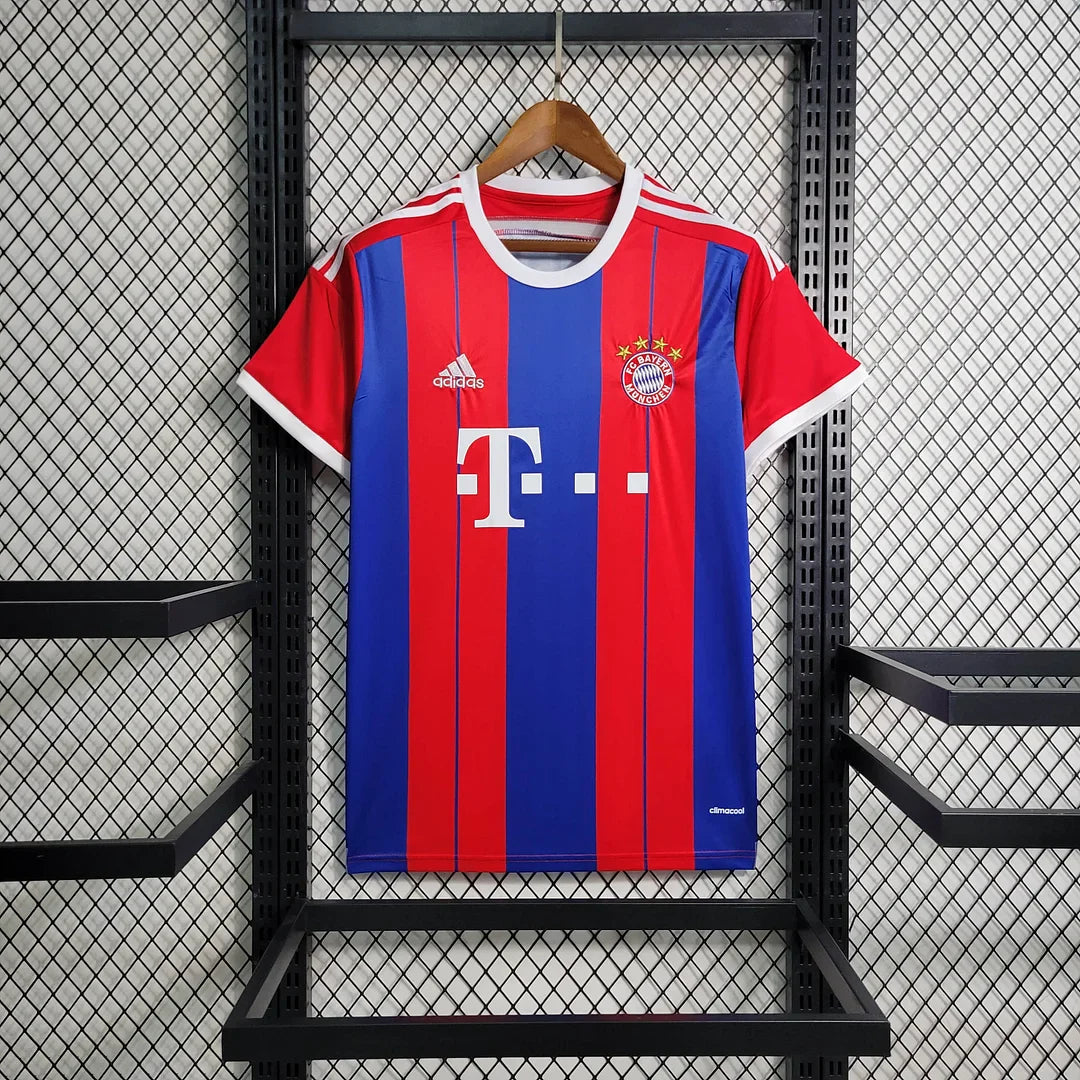 2014/2015 Retro Bayern Munich Home Football Shirt