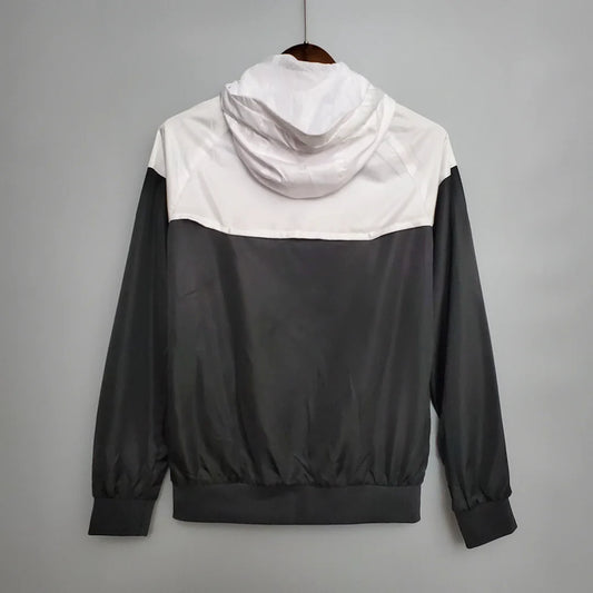 Psg Paris Saint-Germain Windbreaker Classic Style Black-White