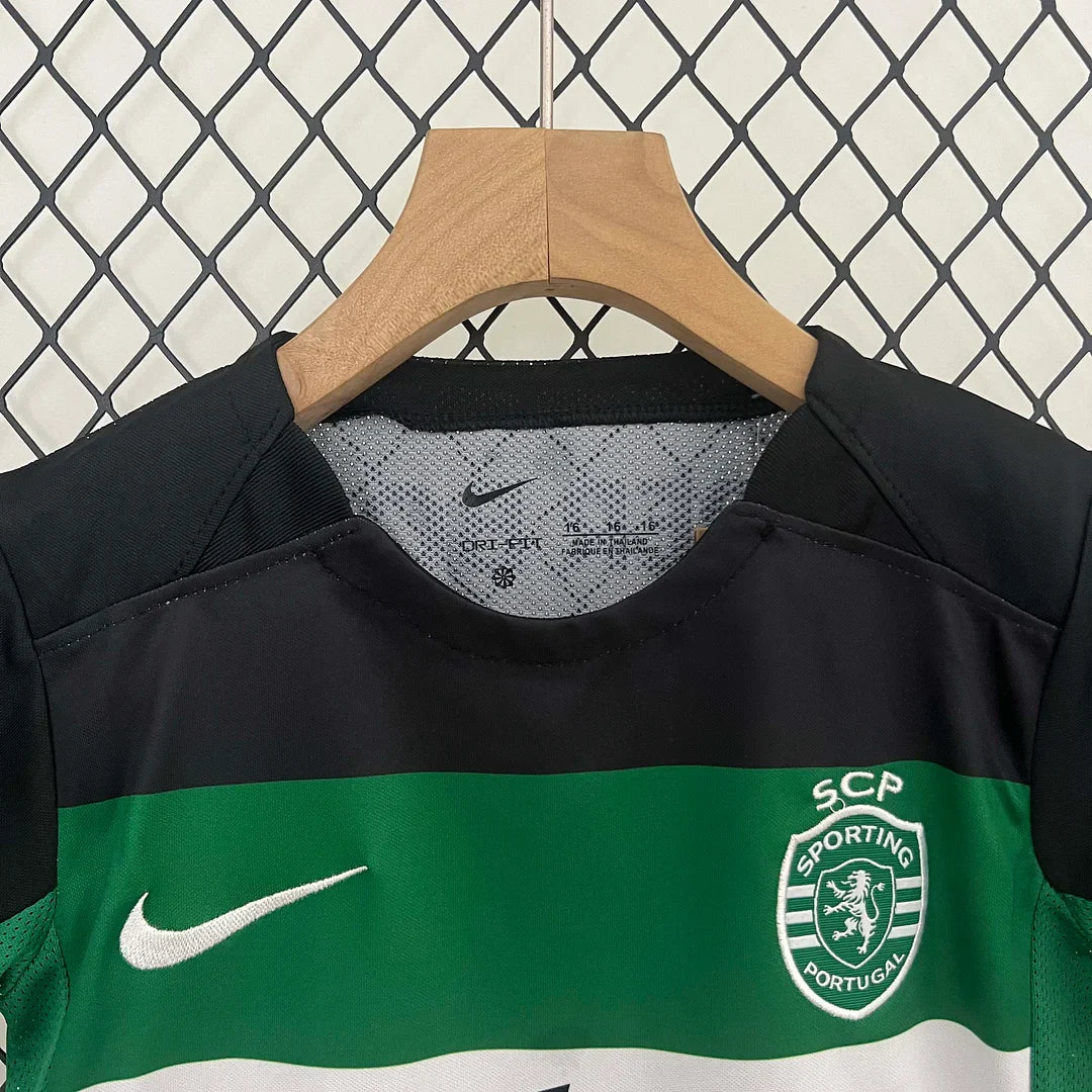 2024/2025 Sporting Lisbon Home Football Shirt Kids Size