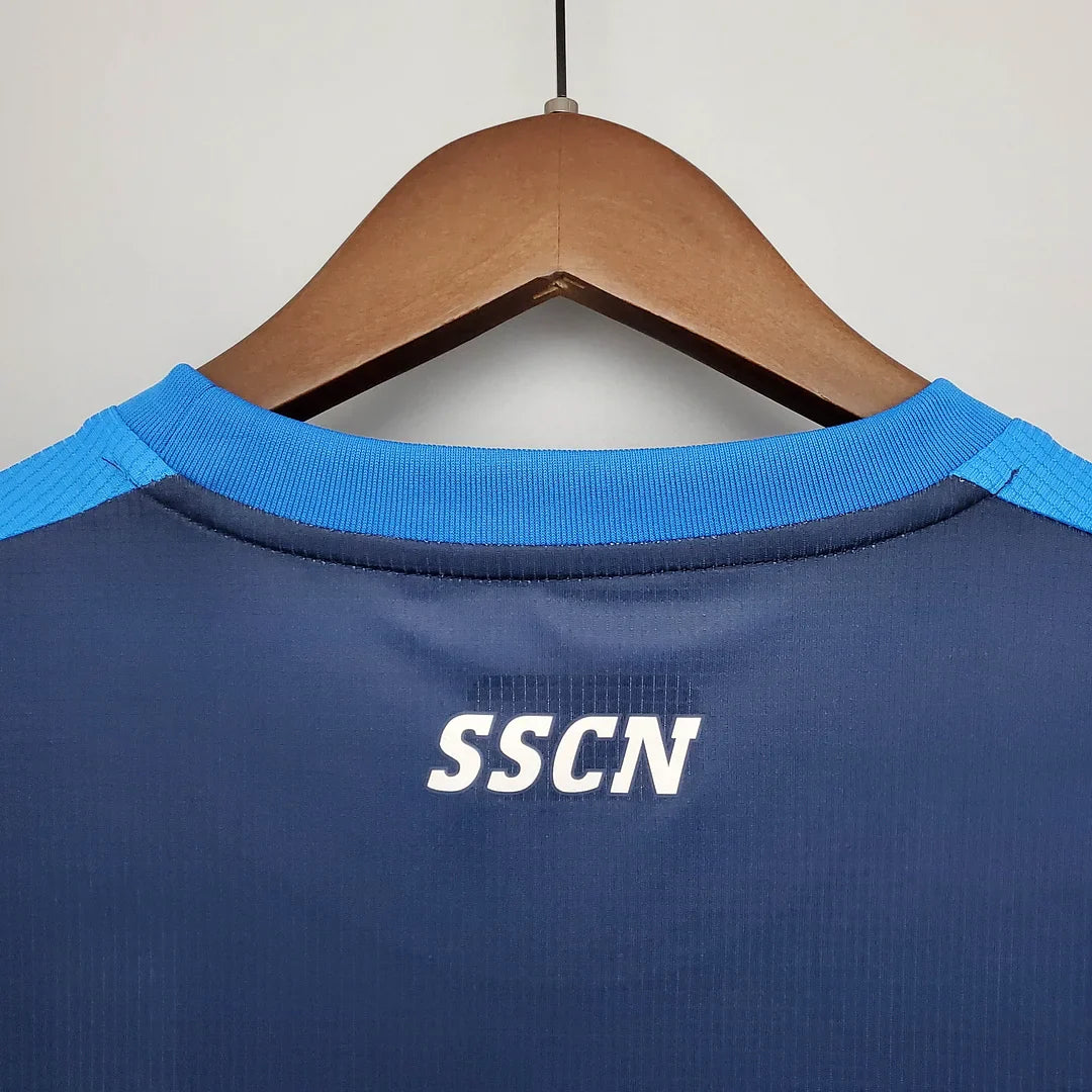 2021/2022 Retro Napoli Commemorative Edition Blue Football Shirt