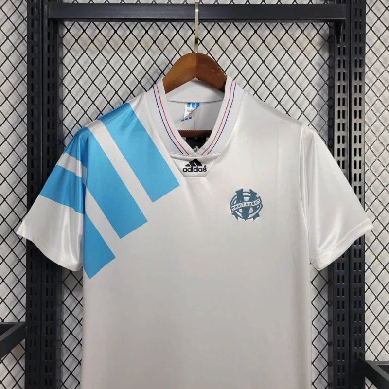 1992/1993 Retro Olympique de Marseille Home Football Shirt