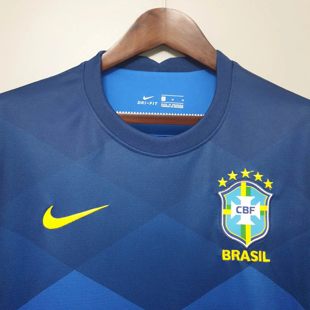 2020 Retro Brazil Away Football Shirt