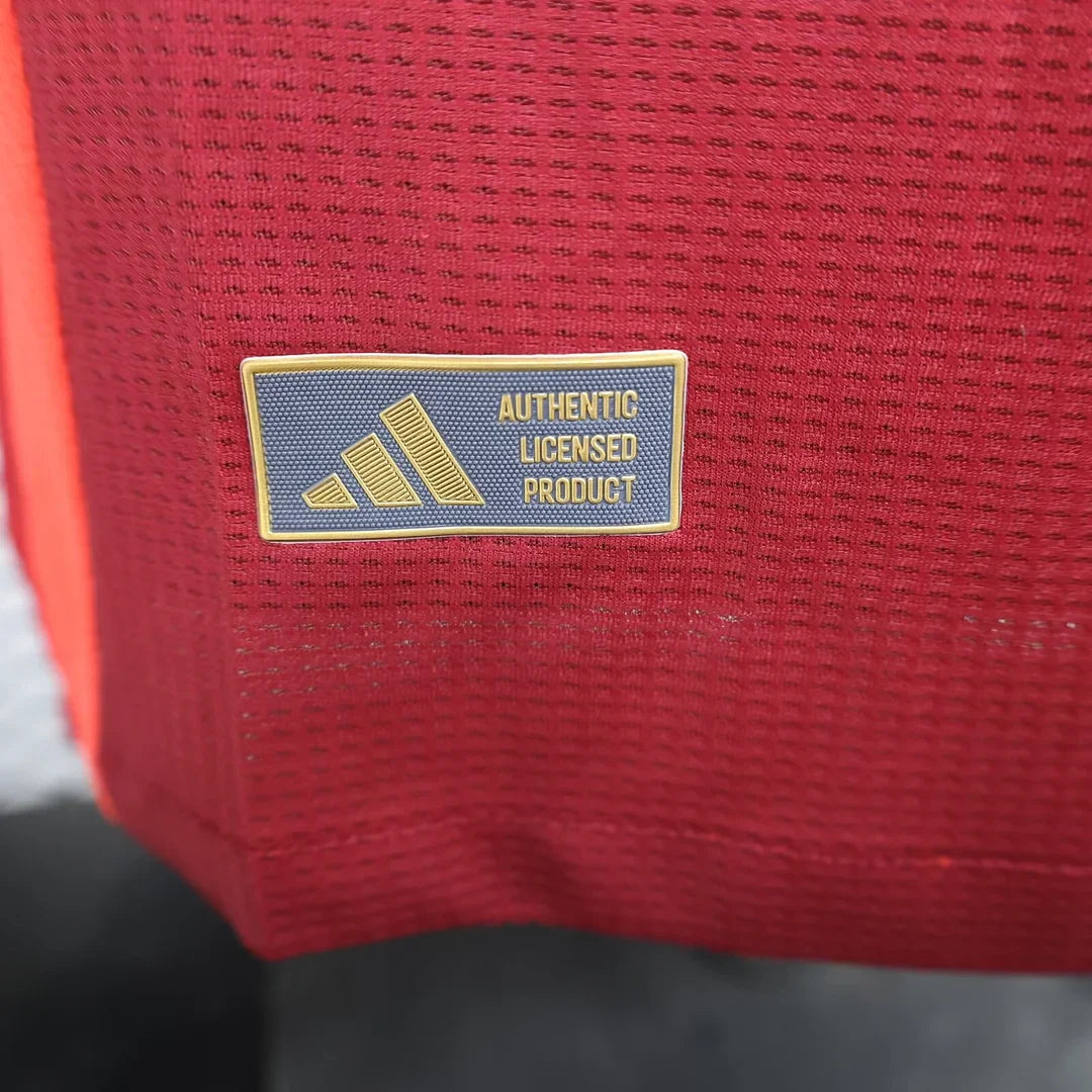 2024/2025 Long Sleeve Player Version Manchester United Home Football Shirt