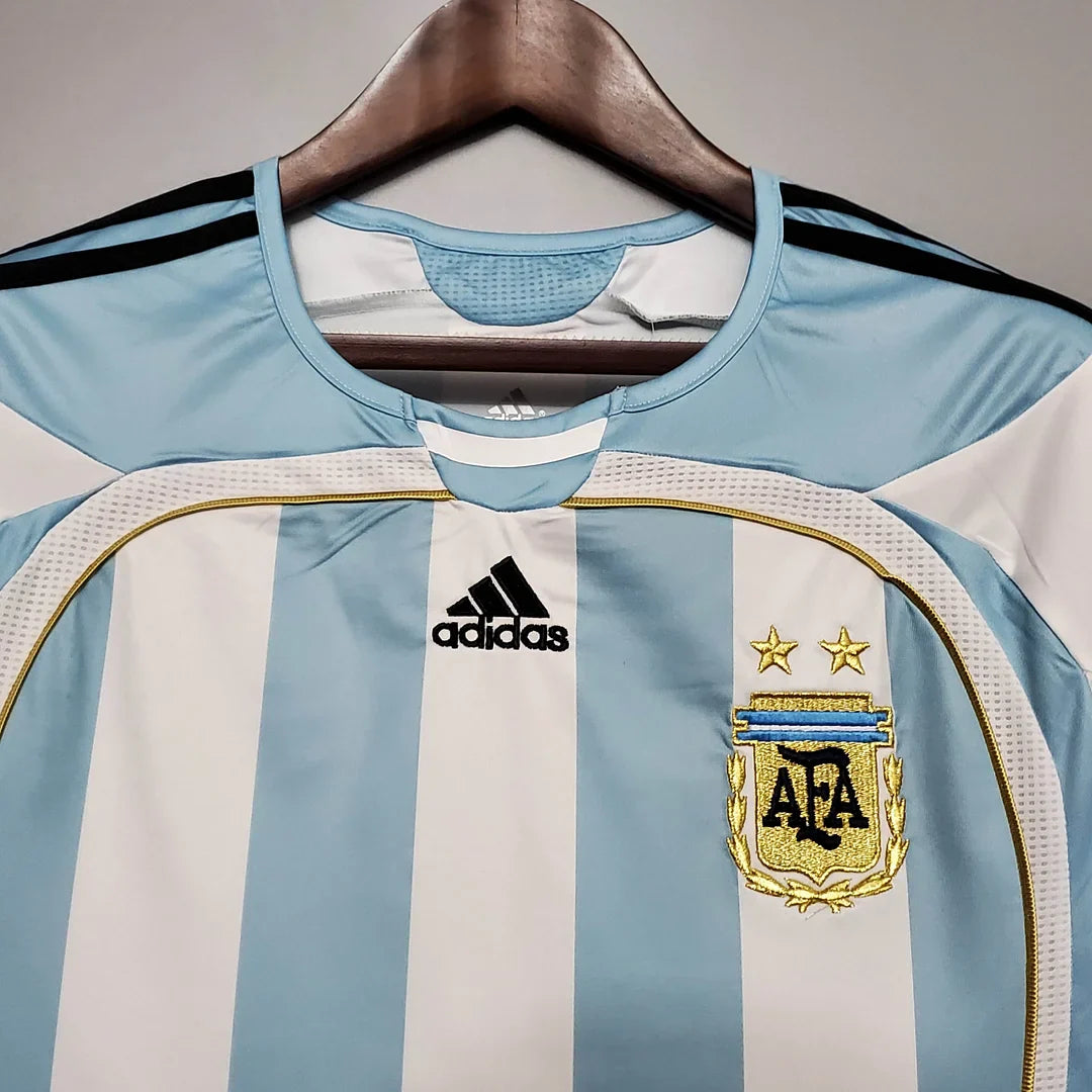 2006 Retro Argentina National Team Football Shirt