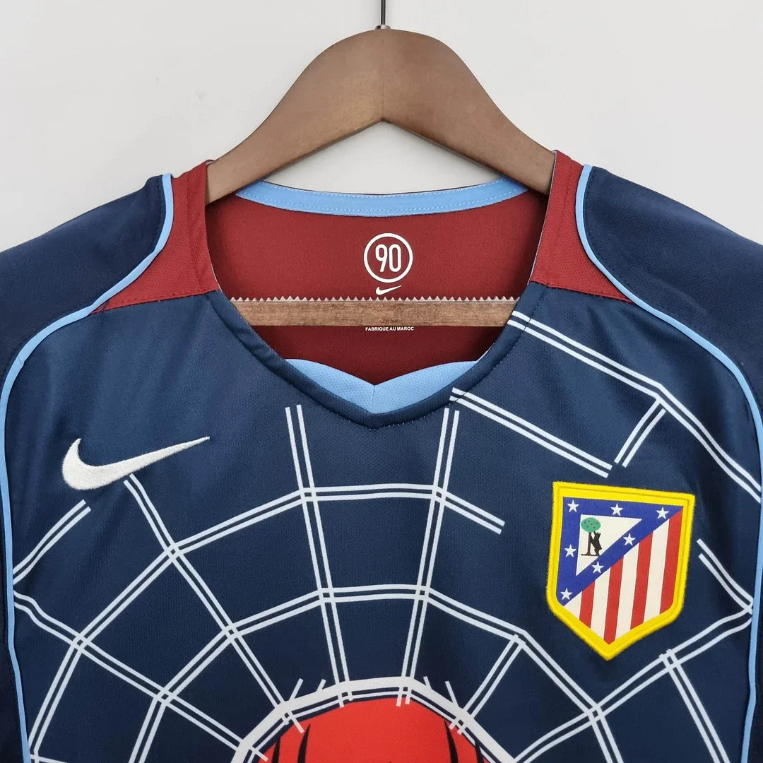 2004/2005 Retro Atletico Madrid Away Football Shirt