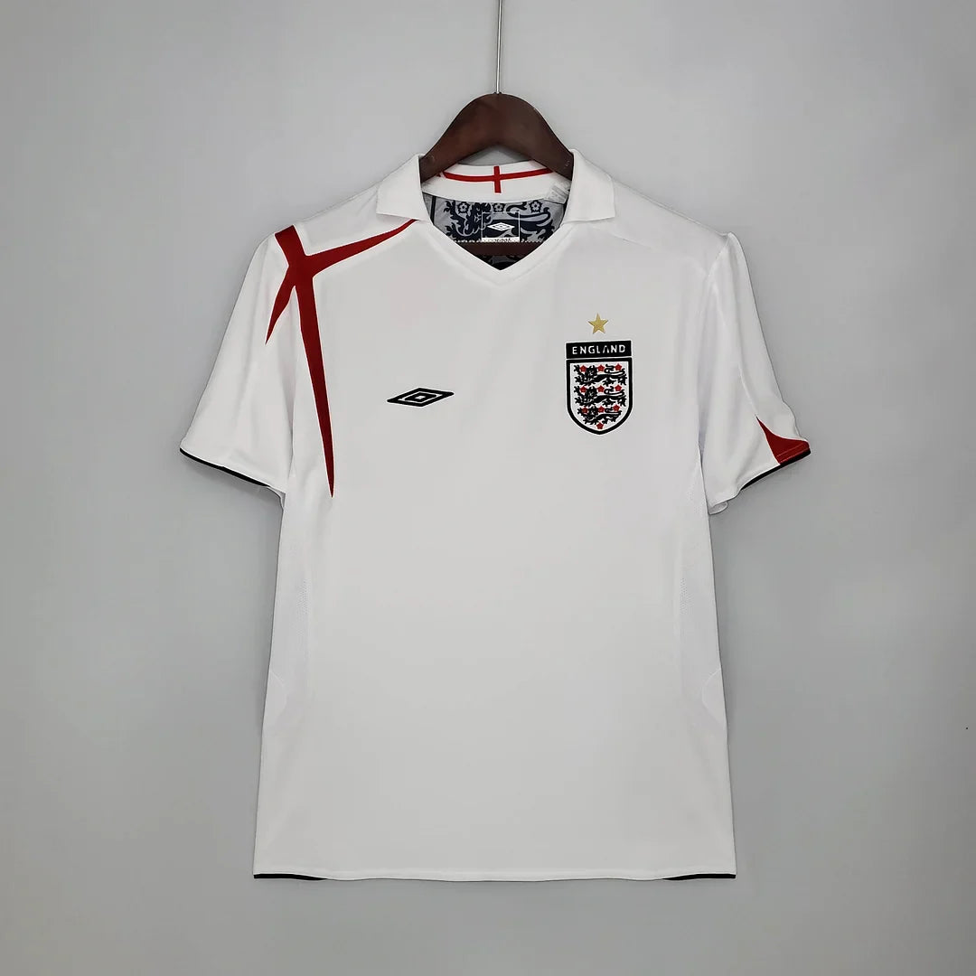 2006 Retro England Home Football Shirt