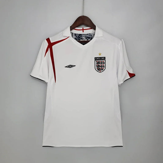 2006 Retro England Home Football Shirt