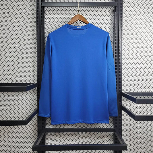 2007/2008 Retro Long Sleeve Manchester United Away Football Shirt