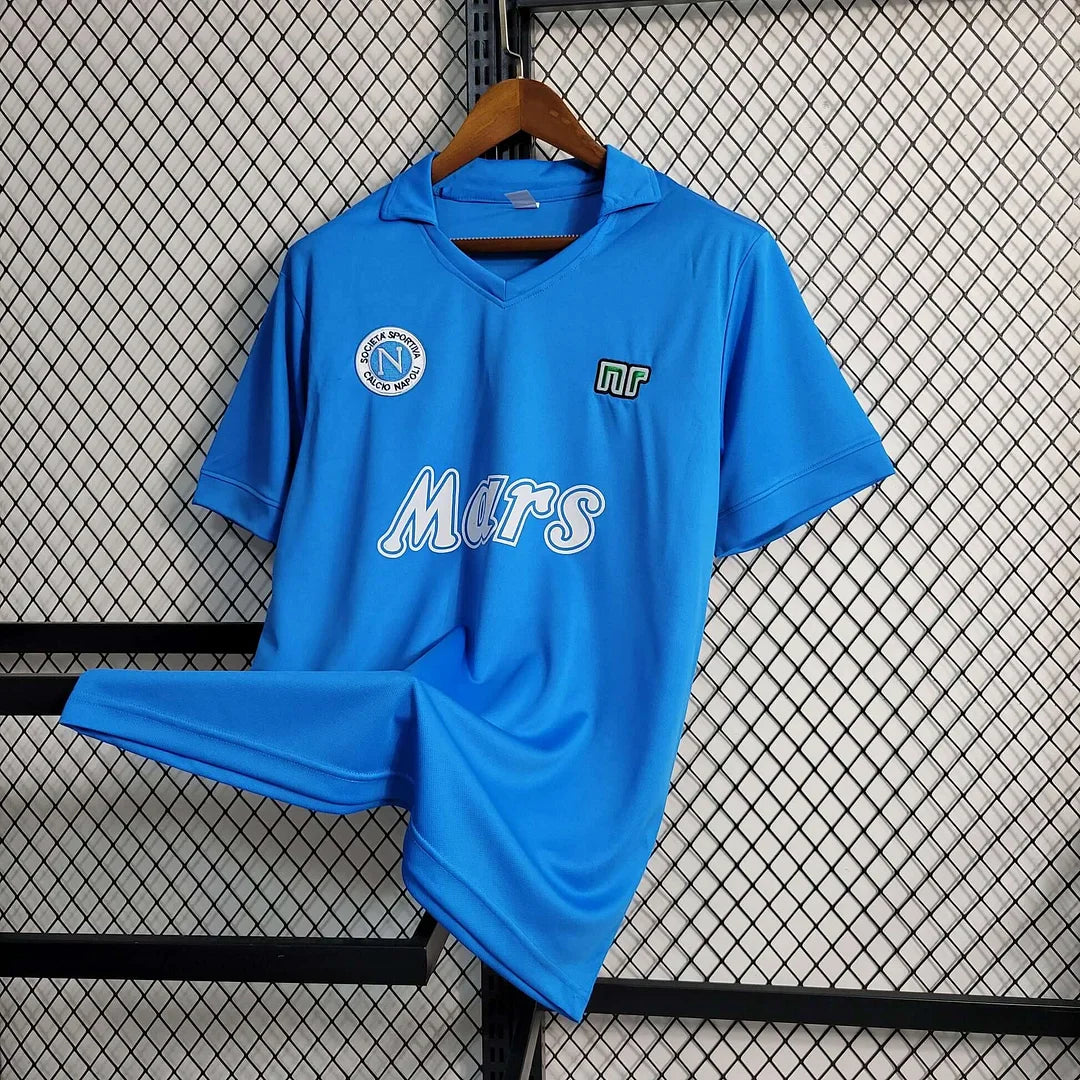 1988/1989 Retro Napoli Home Football Shirt
