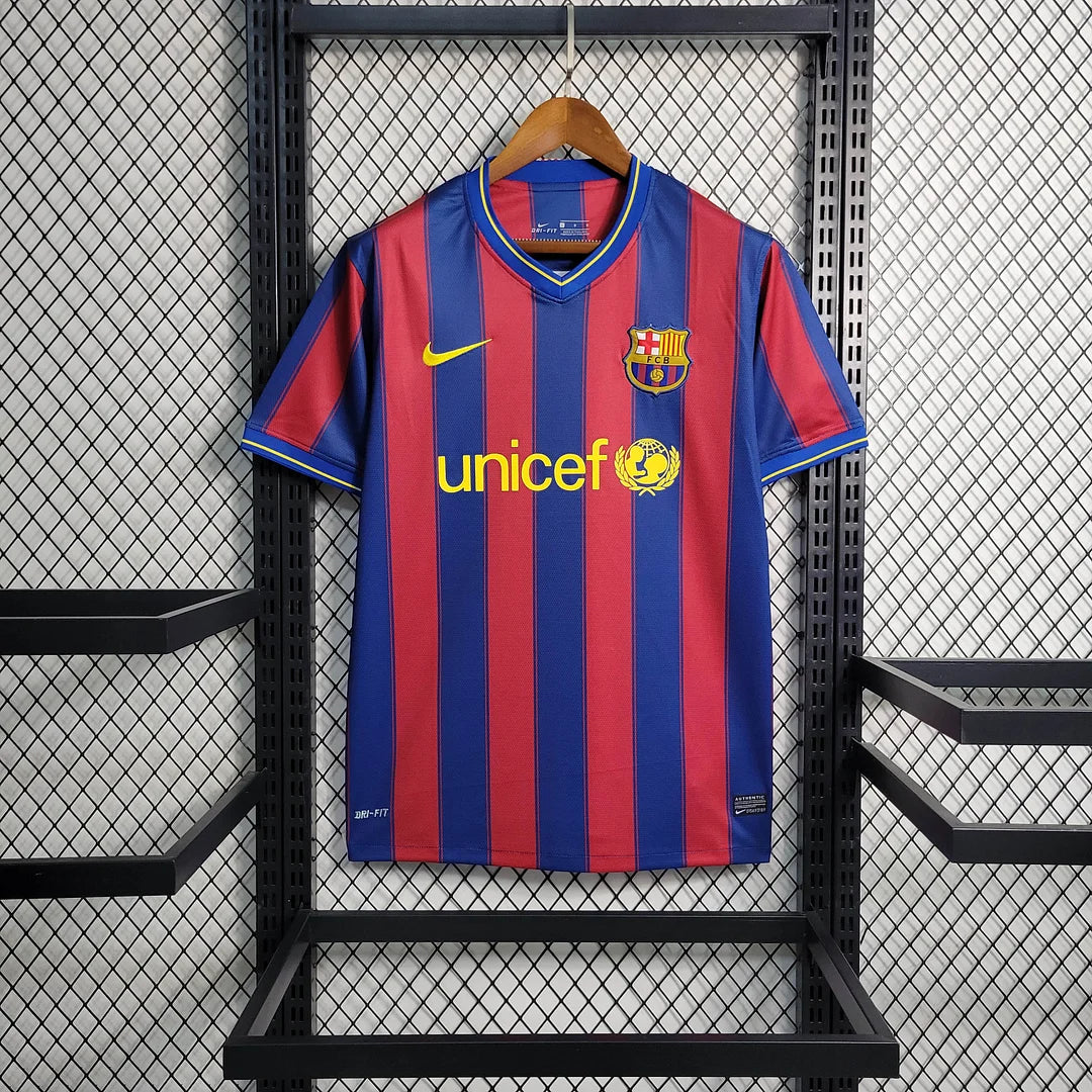 2009/2010 Retro Barcelona Home Football Shirt
