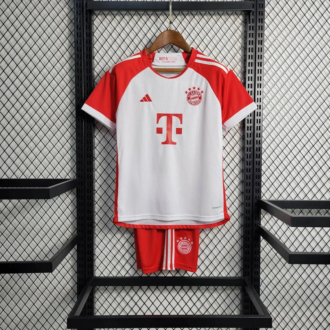 2023/2024 Bayern Munich Home Football Shirt Kids Size