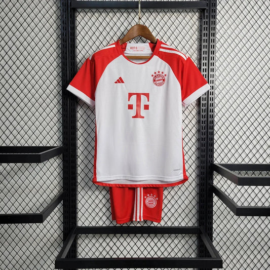 2023/2024 Bayern Munich Home Football Shirt Kids Size