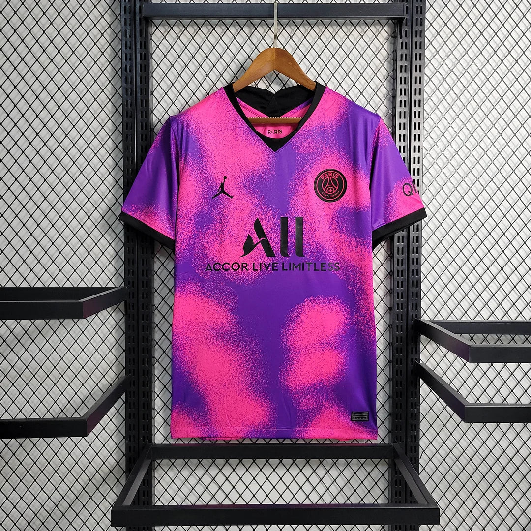 2020/2021 Retro Psg Paris Saint-Germain Fourth Away Football Shirt
