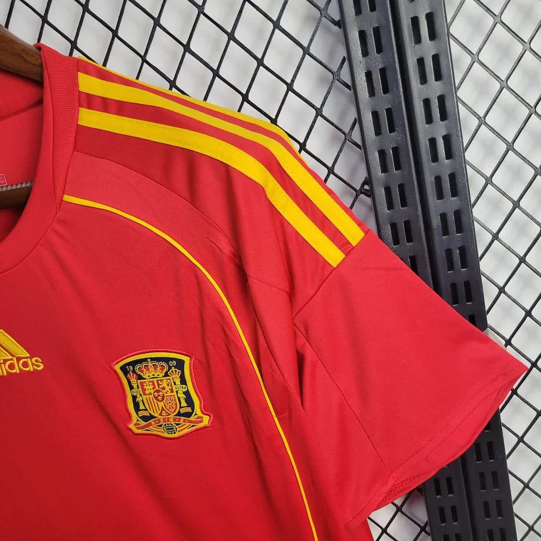 2010 Retro Spain Home Football Shirt