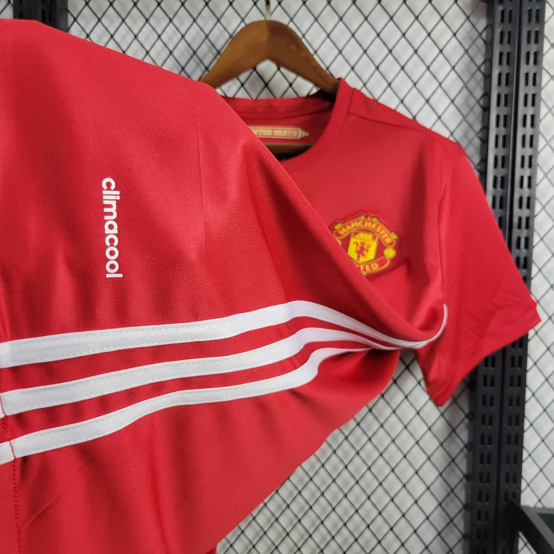 2017/2018 Retro Manchester United Home Football Shirt